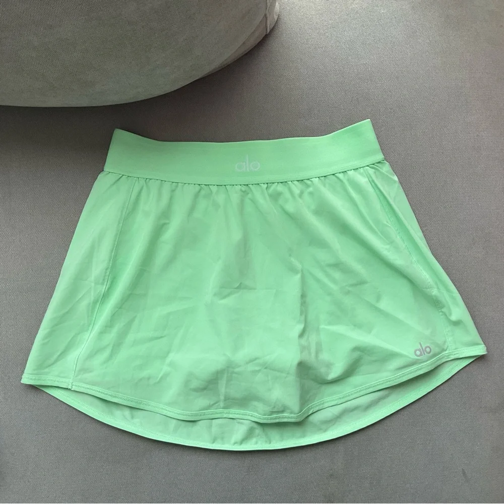 Alo Yoga Match Point Tennis Skirt Ultramint M